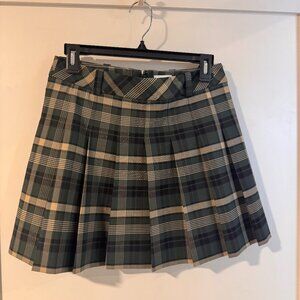 Aritzia Olive Micro Skirt
